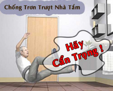 Giải pháp chống trơn trượt hiệu quả cho phòng tắm không phải ai cũng biết